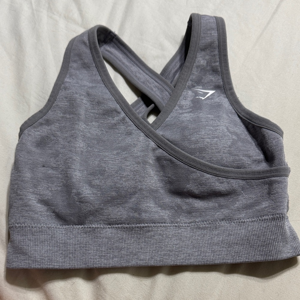 Gymshark Charcoal Sports Bra